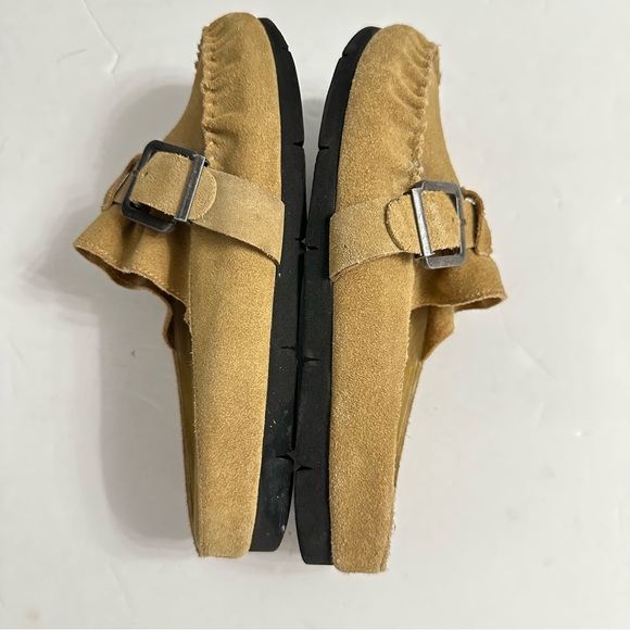 Free People After Riding Mule Loafers
Women's 6.5 Brown Buckle Slip-On Boho Cozy - Picture 7 of 11